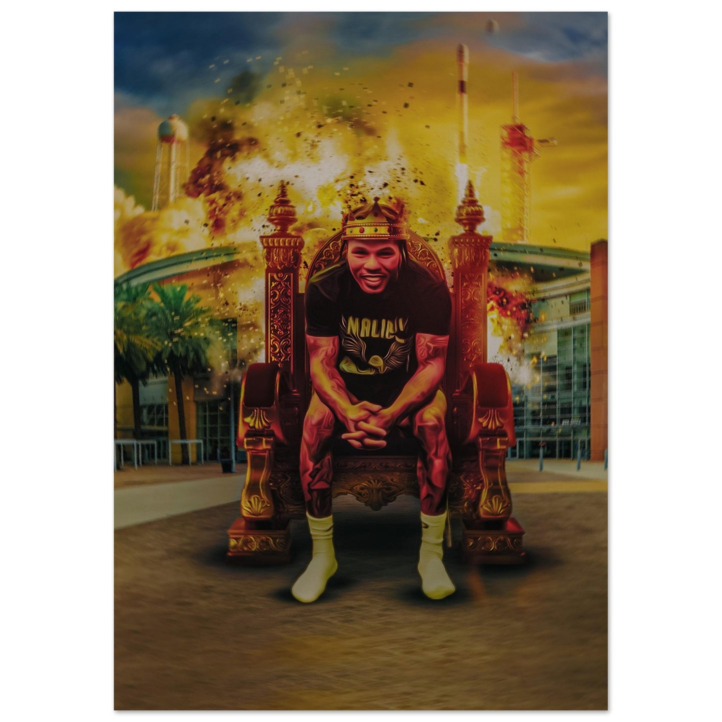 Gervonta Davis „King“-Poster