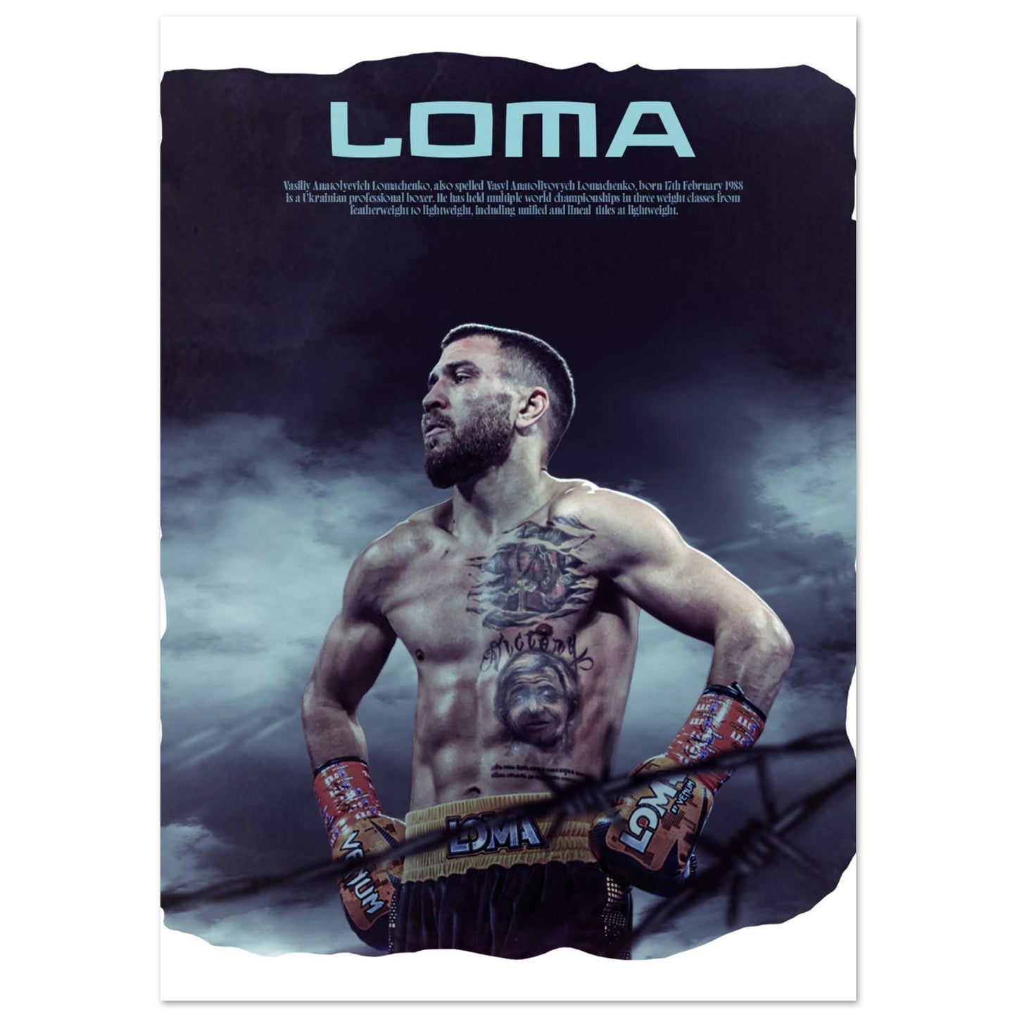 Vasyl Lomachenko Poster