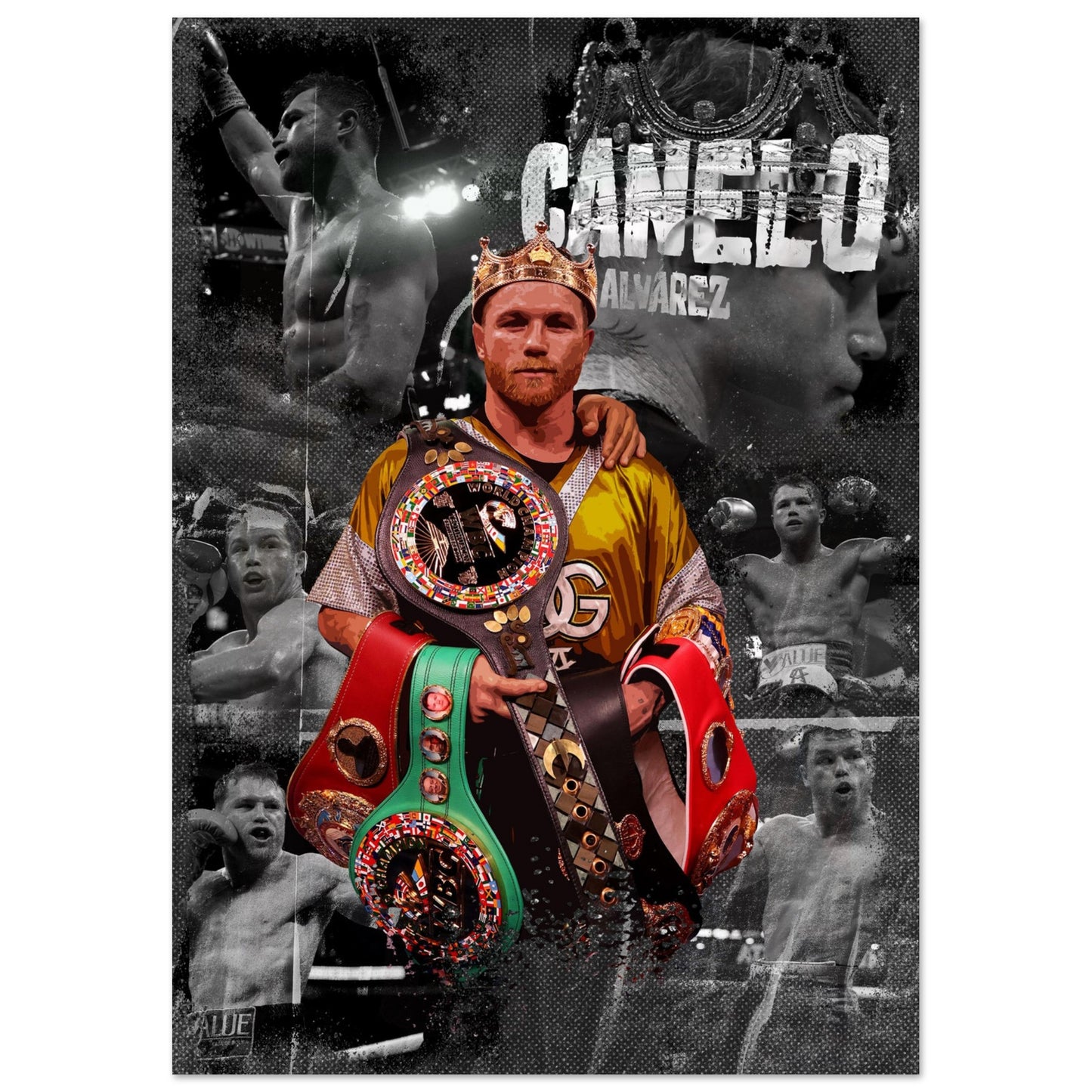 Canelo Alvarez "Champ" Poster