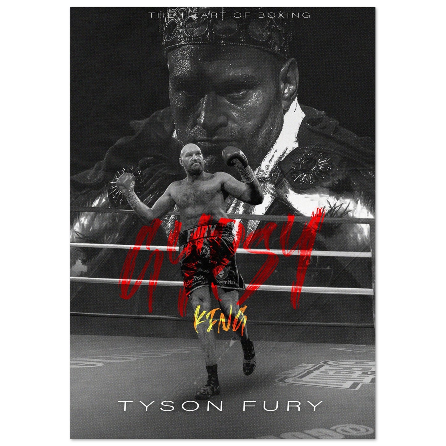 Tyson Fury "Fight Night" Poster