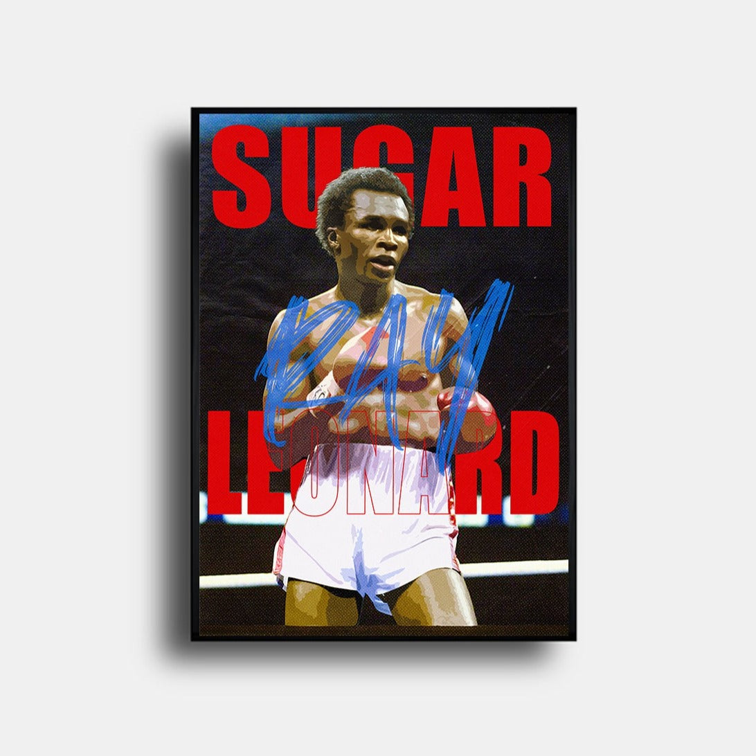 Sugar Ray Leonard Poster