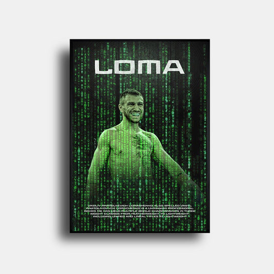 Vasyl Lomachenko "Matrix" Poster