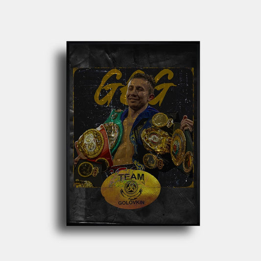 Gennadi Golowkin "GGG" Poster