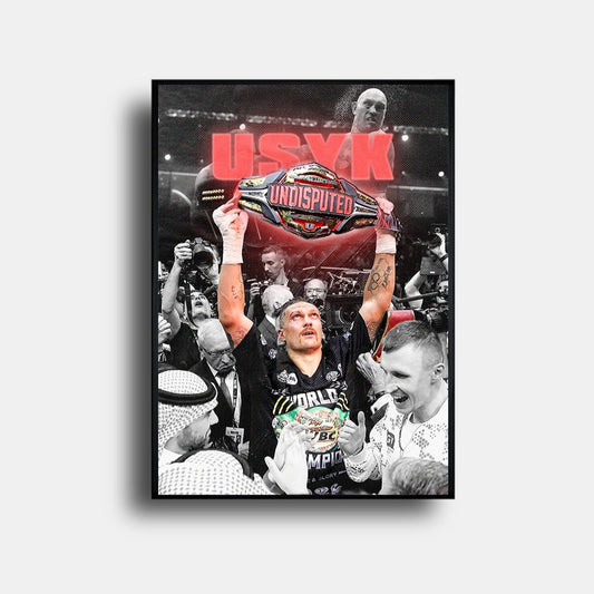 Oleksandr Usyk Poster