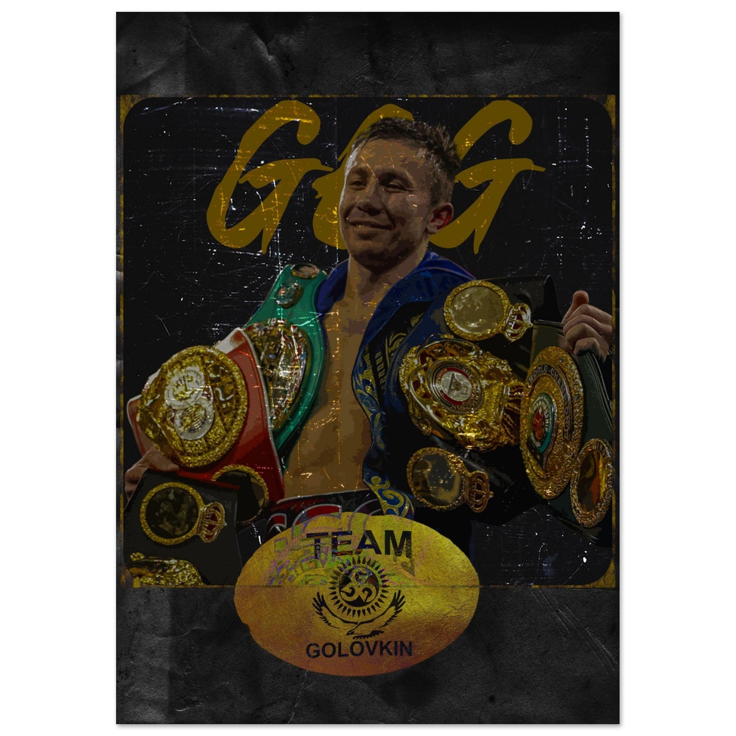 Gennadi Golowkin "GGG" Poster