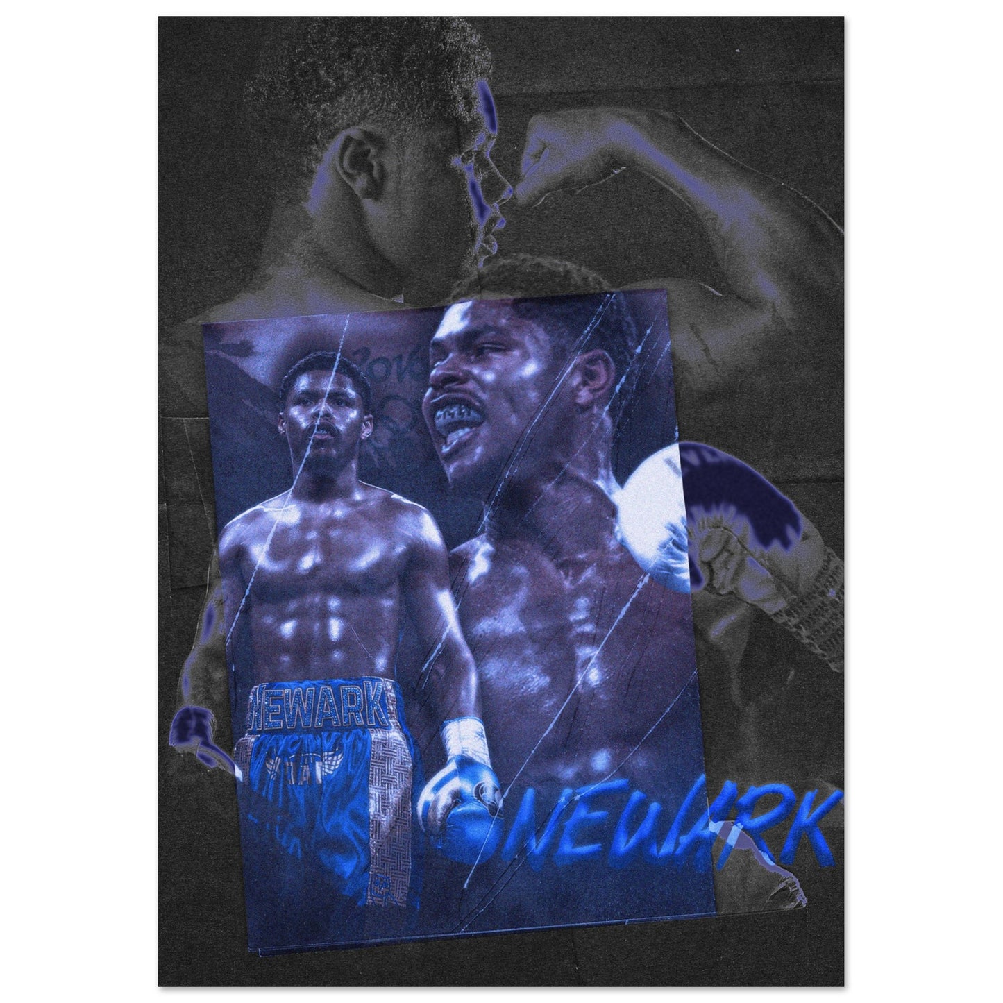 Shakur Stevenson "NEWARK" Poster