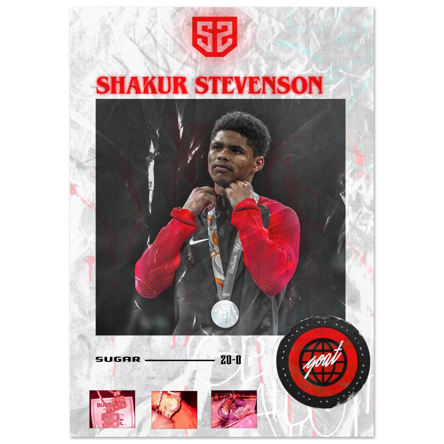 Shakur Stevenson Poster