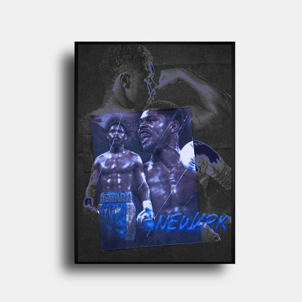 Shakur Stevenson "NEWARK" Poster